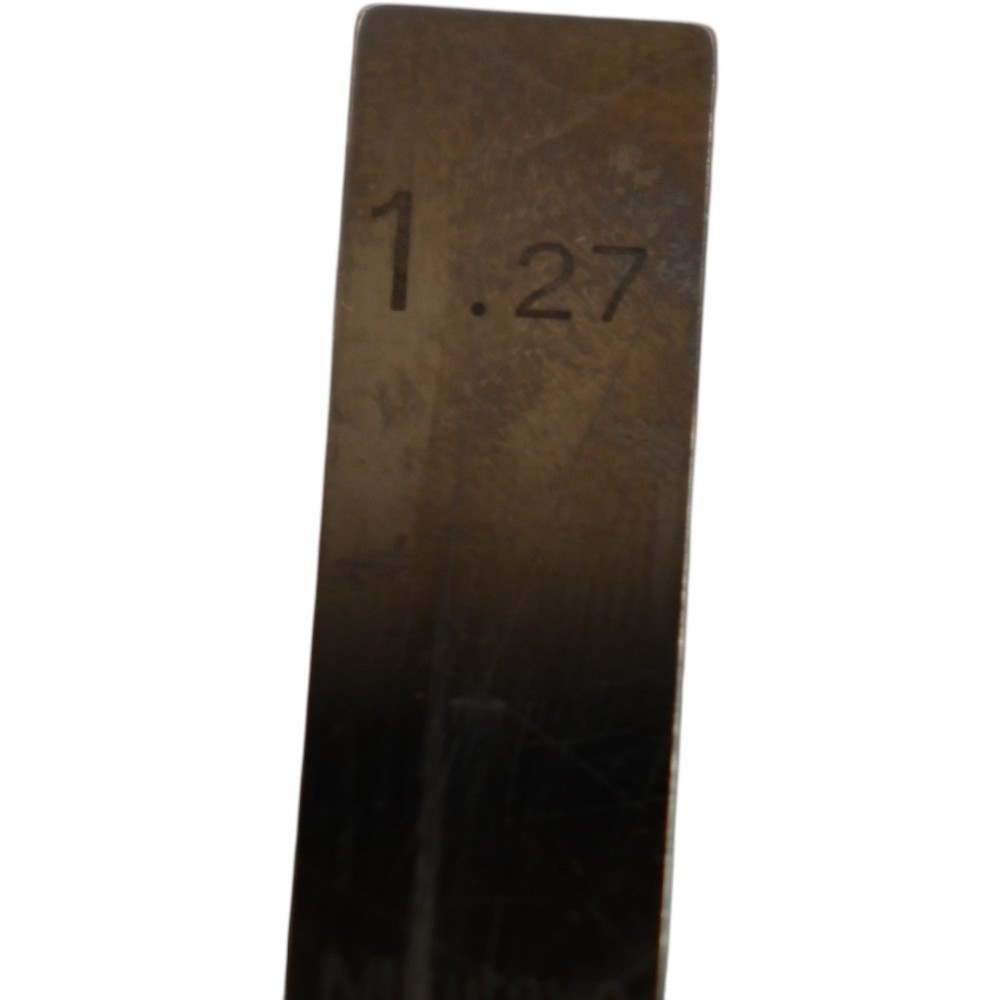 Mitutoyo 1.27mm Rectangular Steel Gage Block Inspection
