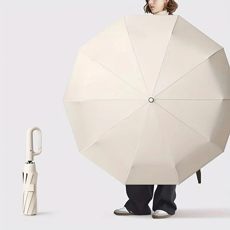 Umbrella windproof folding automatic compact anti-uv auto sun/rain for men.