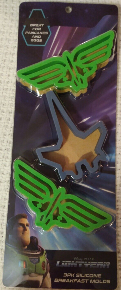 Disney Pixar Buzz Lightyear Silicone Breakfast Pancake  Molds