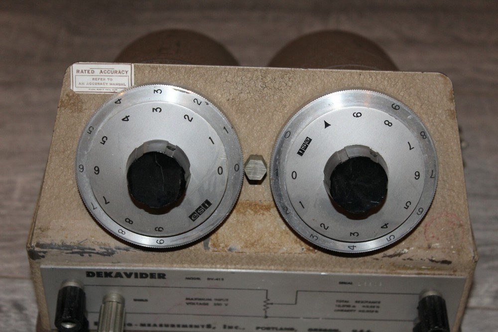Dekavider DV-412 Voltage Divider..Used & Untested