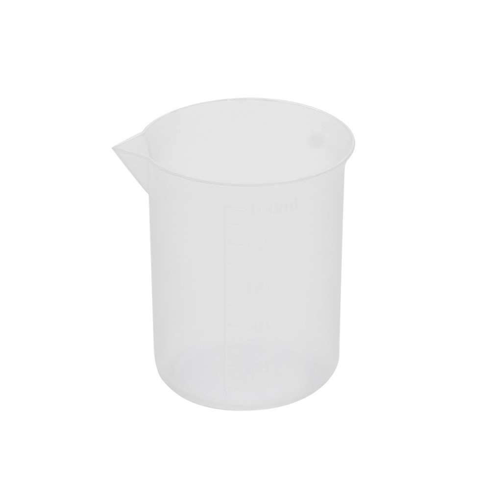 1/2/10Pcs 100ml Transparent Measuring Cup Plastic Jug Beaker Kitchen/Lab Tool