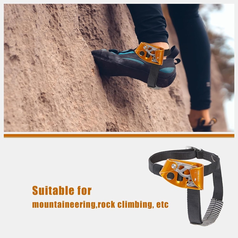 Quick Step Foot Ascender for Climbing Rope