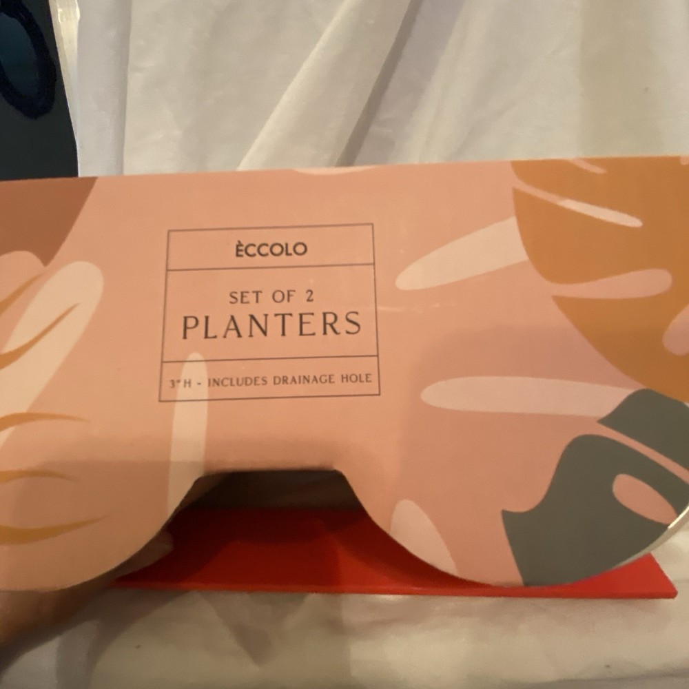 Planter Floral Theme 2piece Mini