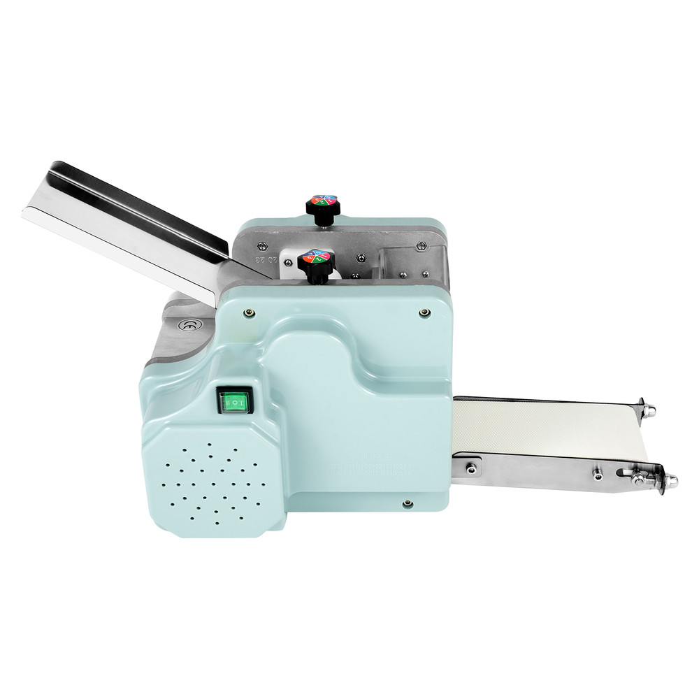 Automatic Electric Dumpling Skin Machine Wonton Dough Processing Maker Φ8cm Mold