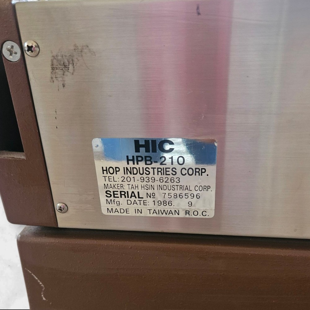 HIC HPB-210 Manual Comb Binding Machine