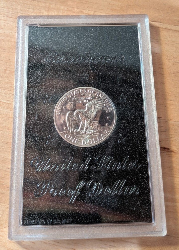 1971 S SILVER EISENHOWER DOLLAR - US MINT PROOF! 40% SILVER