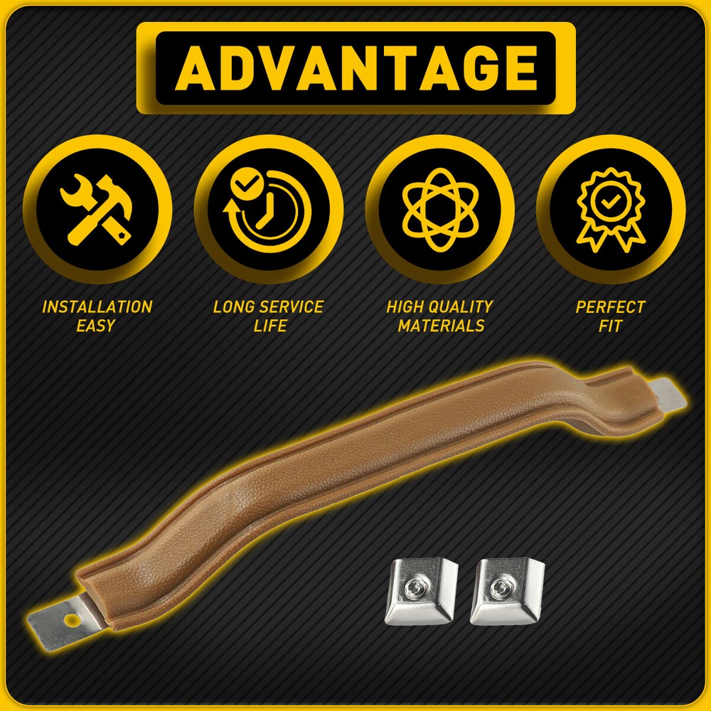 For 1987-1995 Wrangler YJ Interior Door Pull Handle Driver / Passenger Spice Tan