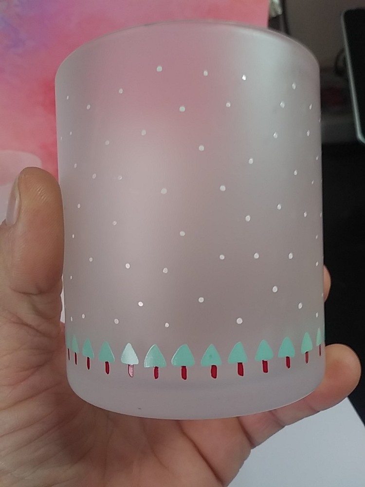 Four-piece Christmas Glass Set