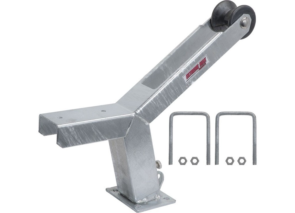 Extreme Max 3006.6895 Adjustable Height Notched Winch Stand/Roller 3"x 4" Frames