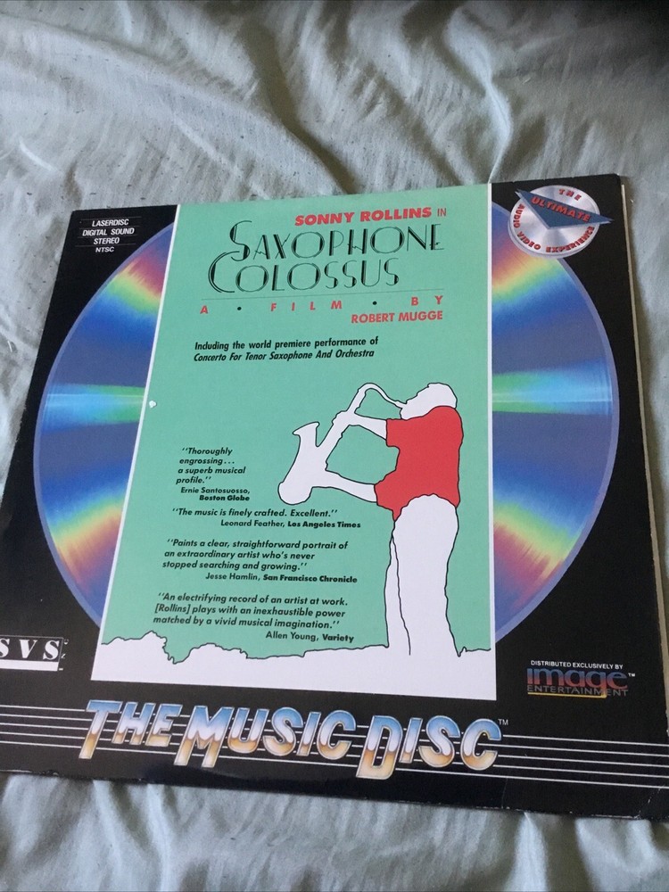 Saxophone Colussus On Laserdisc