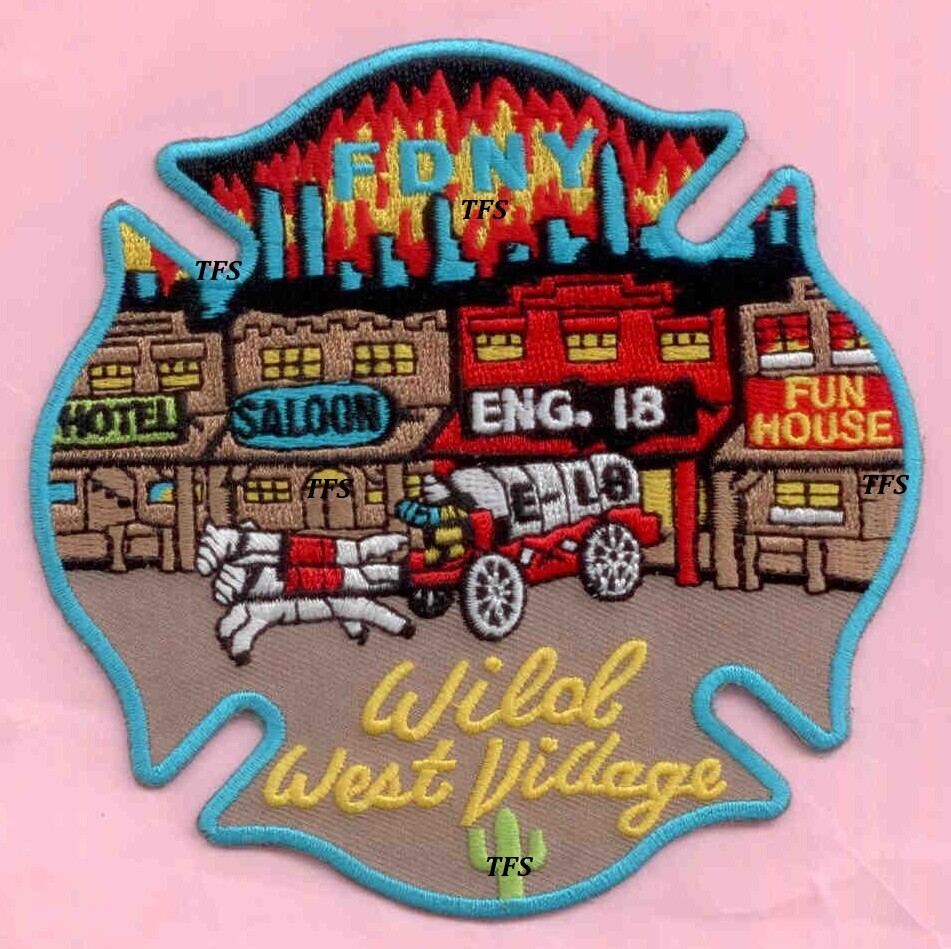 New York City Fire Dept Engine 18 Patch