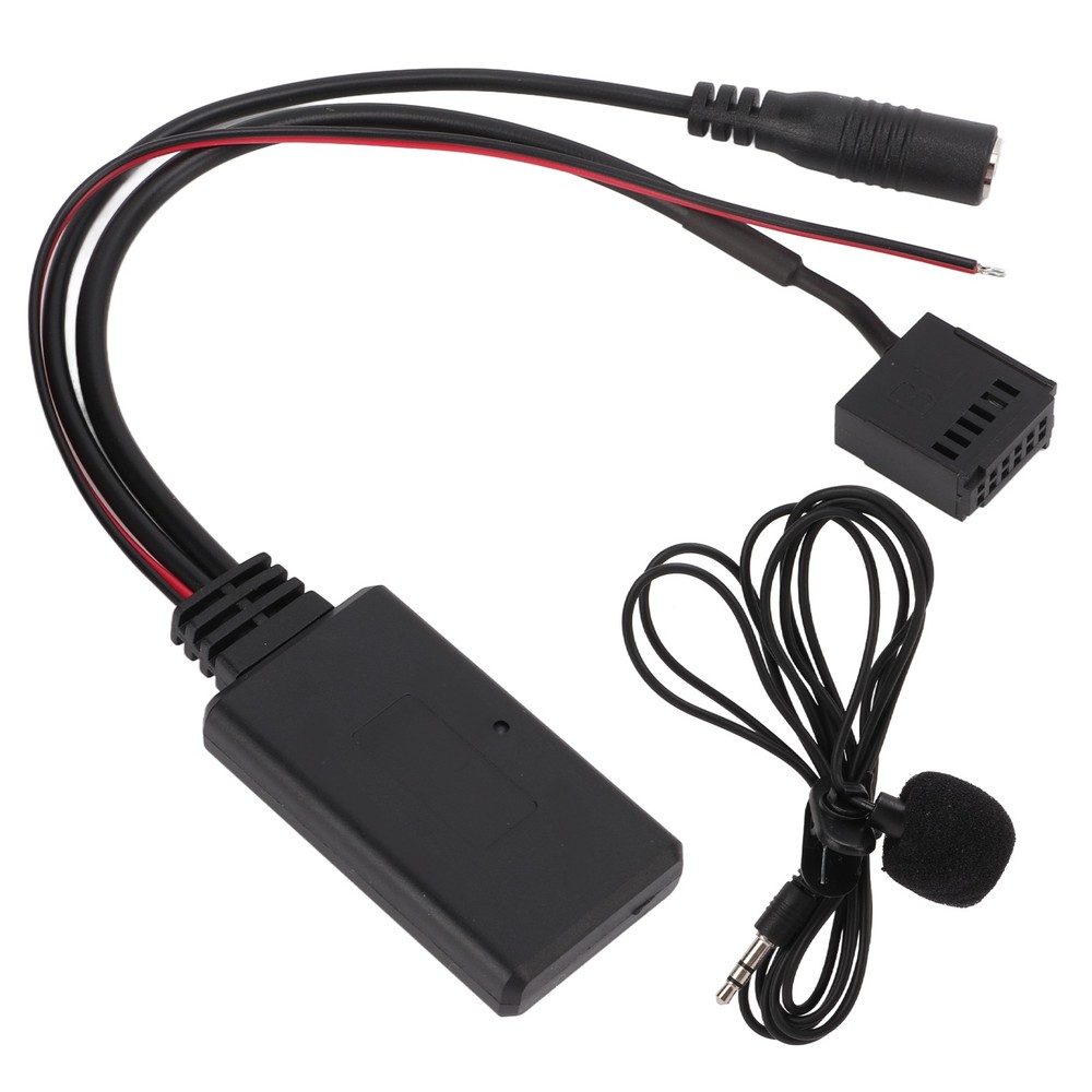 6000CD Bluetooth Audio Aux Adapter Cable Hands Free With Microphone Replace ZGVL