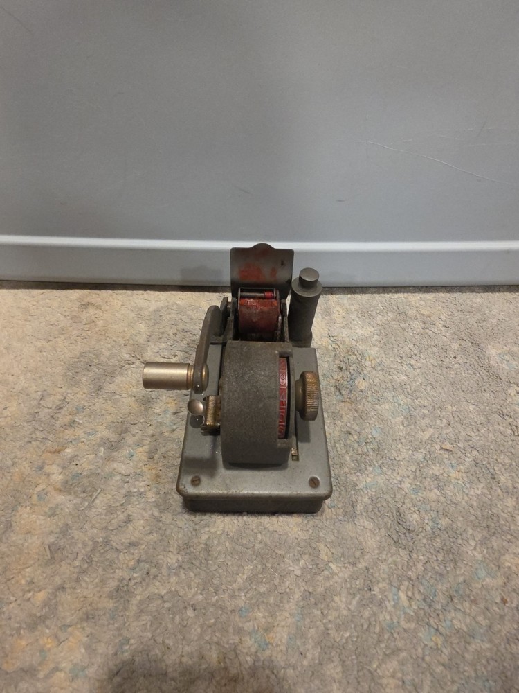 Vintage check writing machine