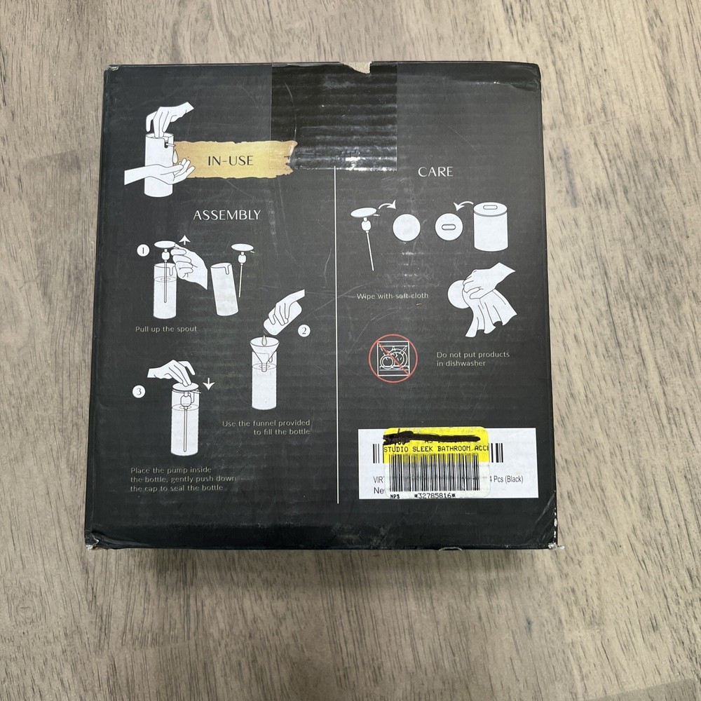 Sleek Matte Black Bathroom Accessory Set 4 Pcs Complete Bathroom Set Modern Bath