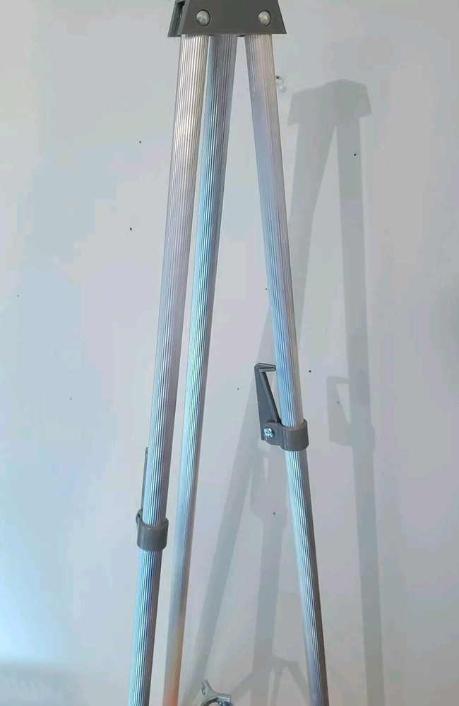 Quartet Tri-lite Dual Purpose Easel Flipchart Pad Holder 34-64" Telescoping Legs