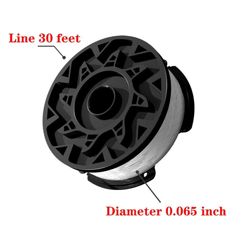 String Trimmer Spool +Cap For Black & Decker LSTE525 BESTA510 BESTA512 BESTE620