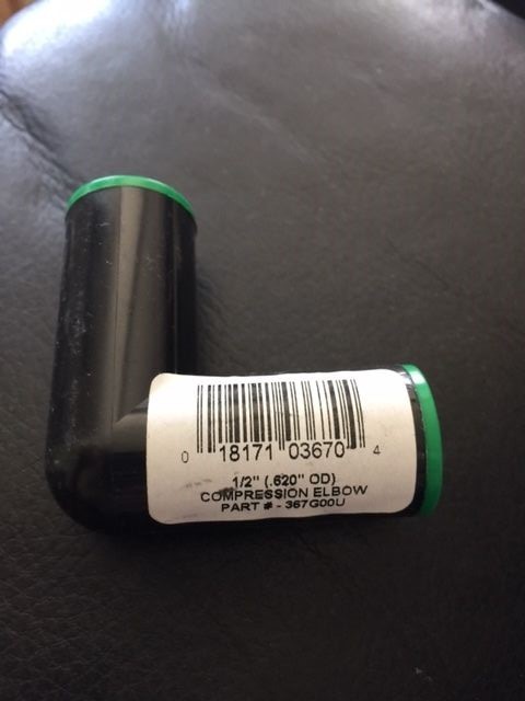 Raindrip 1/2" Compression Elbow 367G00UB New!!!