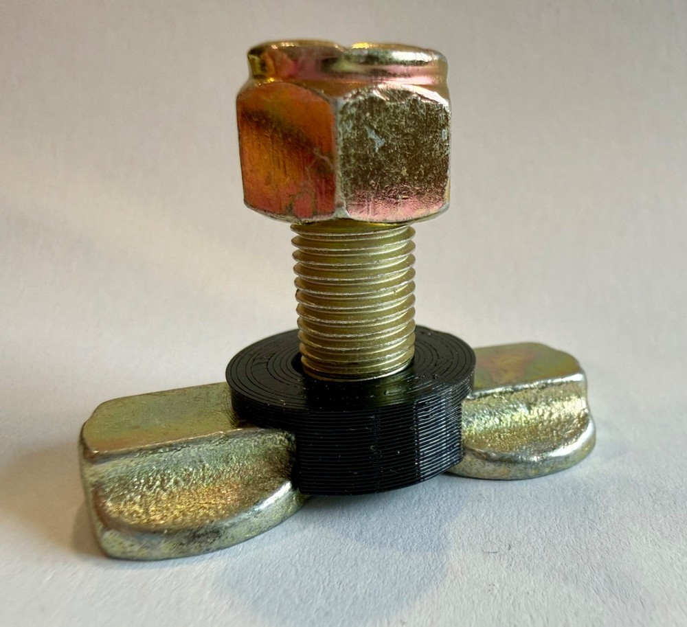 L-Track Low-Profile Locking Double Lug Tie Down L-Track Stud (4-Pack)