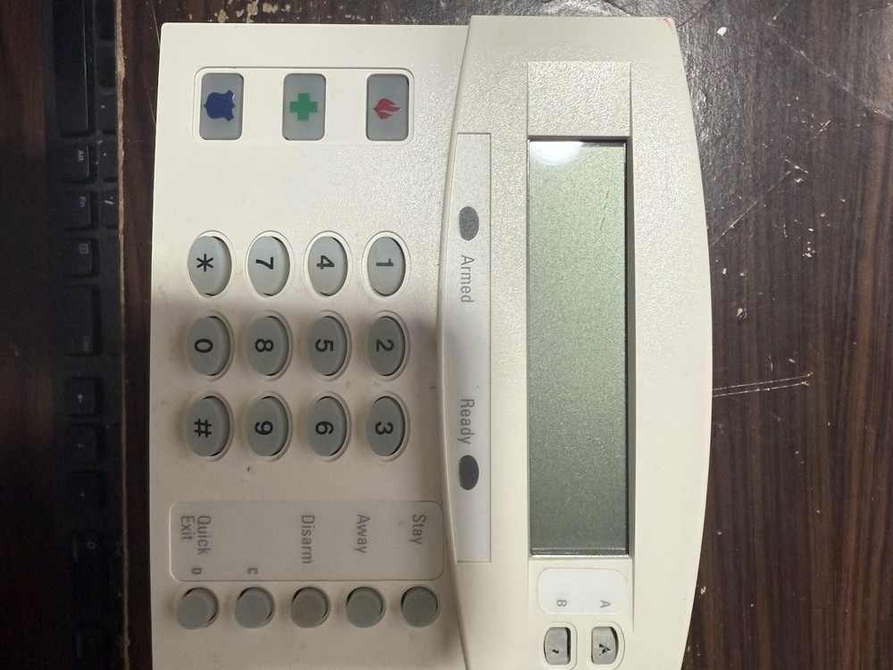 Interlogix GE Security Concord 600-1020 FTP-1000 Fixed LCD Keypad programmer