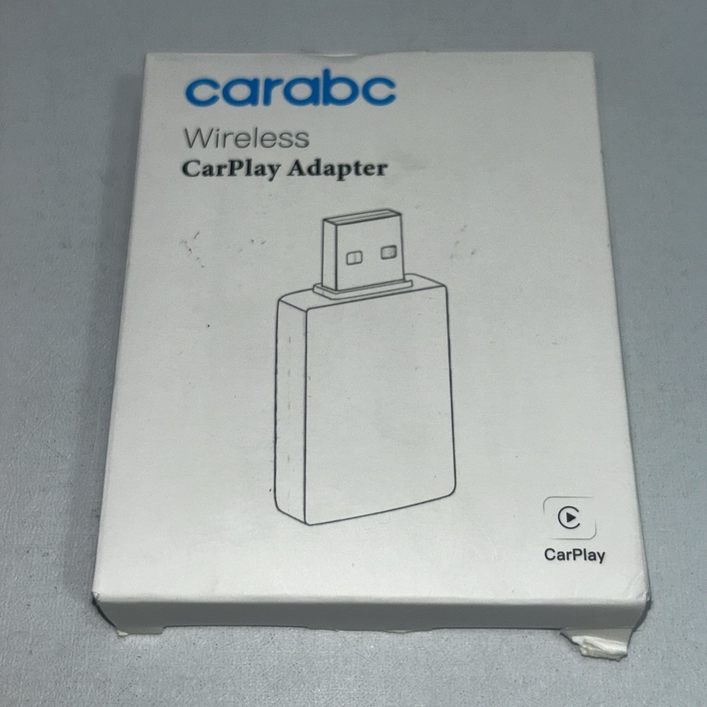 New Wireless CarPlay Adapter Open Box