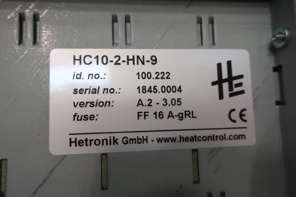 Hetronik HC10-2-HN-9 Chassis Module