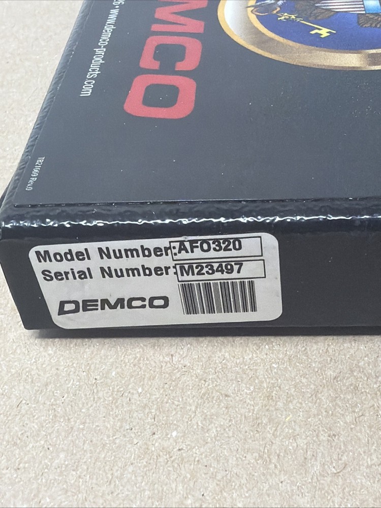 2017 AIR FORCE ONE BRAKING SYSTEM DEMCO AF0320 OEM