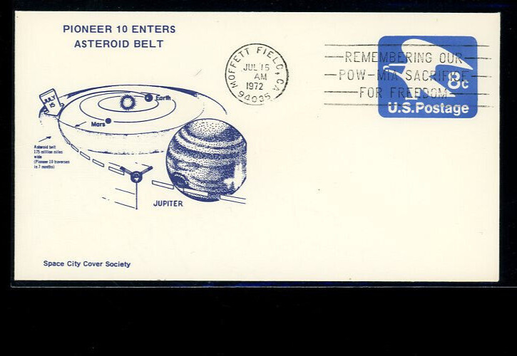 1972 PIONEER 10 Enters Asterid Belt