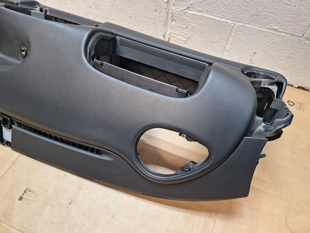Porsche Boxster S 986 96-01 Black Leather Dashboard Panel Bare