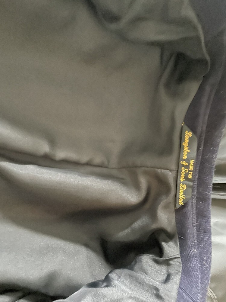 Langston & Sons Navy Side Saddle Habit Jacket Apron