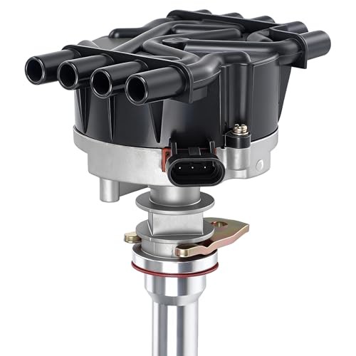 Complete HEI Ignition Distributor 65K High Voltage Coil Compatible with Chevy