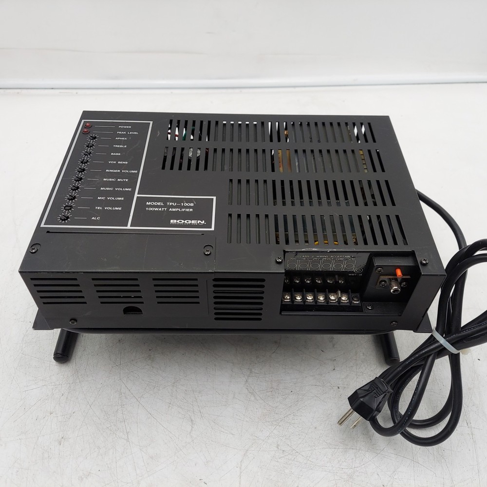 Bogen TPU-100B Telephone Paging Amplifier