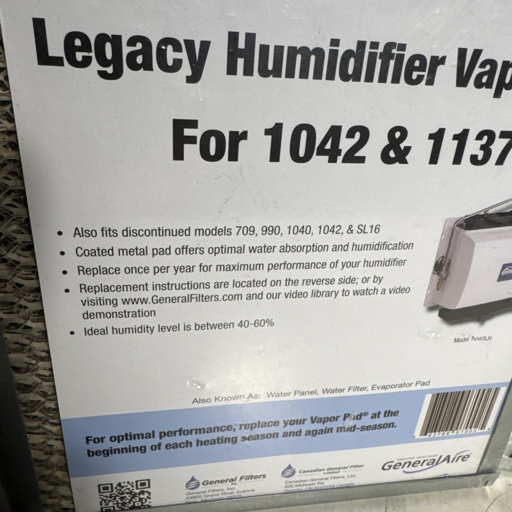 GeneralAire 990-13 (2 Pack) - Humidifier Water Panel
