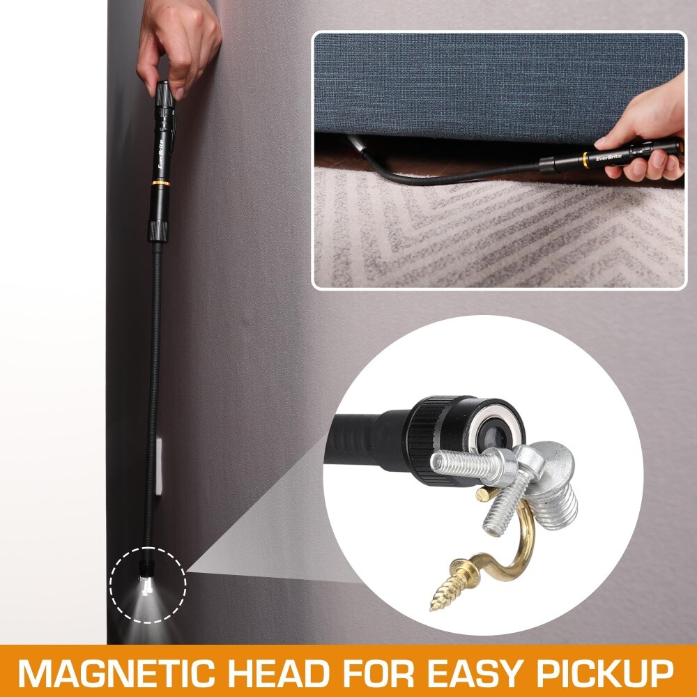 EverBrite Multi-Functional Rechargeable Work Light LED Flashlight w/3 Light Mode