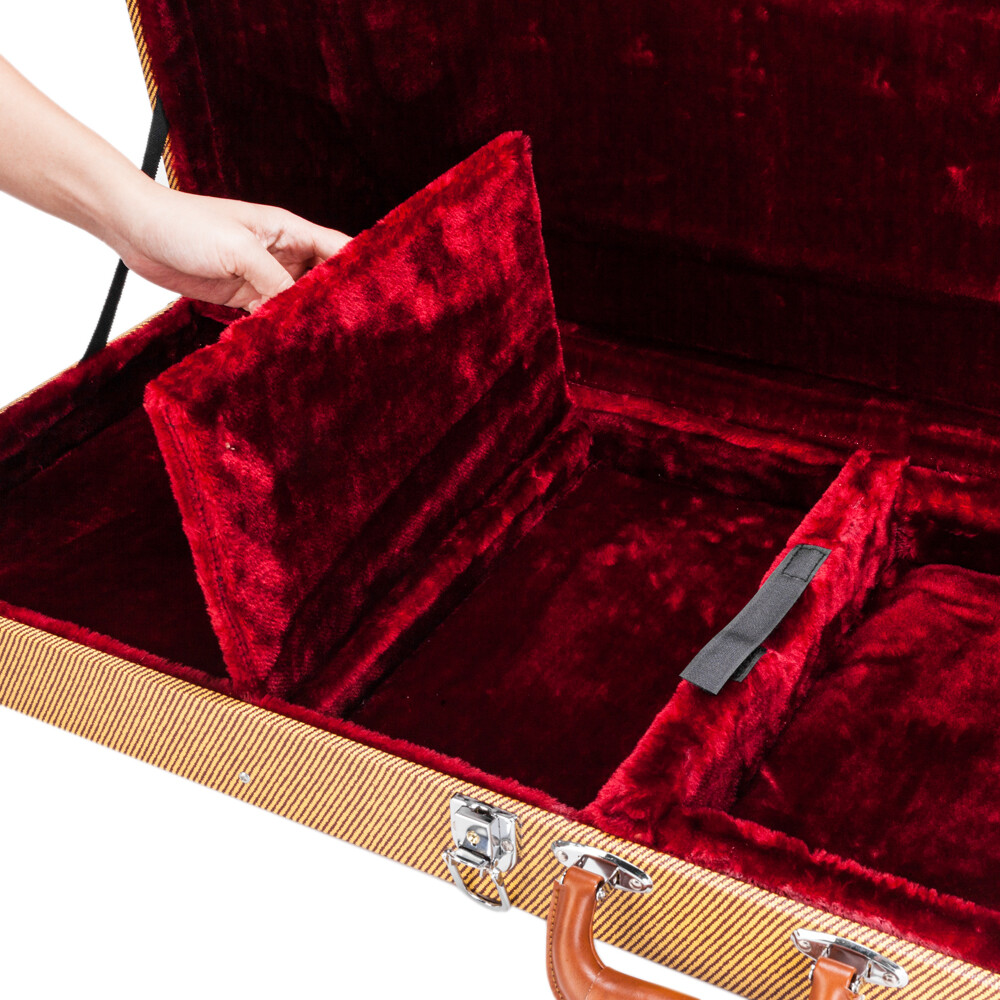 Glarry GST GTL 39 Inch Electric Guitar Hard Case Bag Rectangular with Lockable