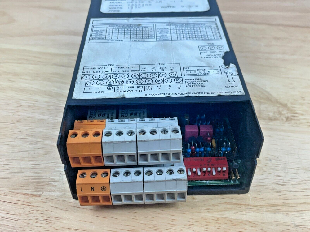Omega Engineering DP25B-E-AR Process Panel Meter, Ver 1.2