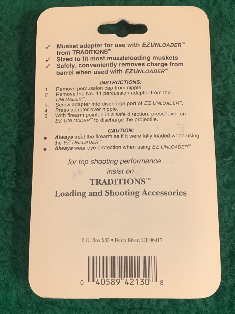 Traditions EZunloader Adapter A4213