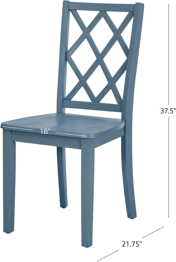 Conolly Blue Graphite Dining Side Chair