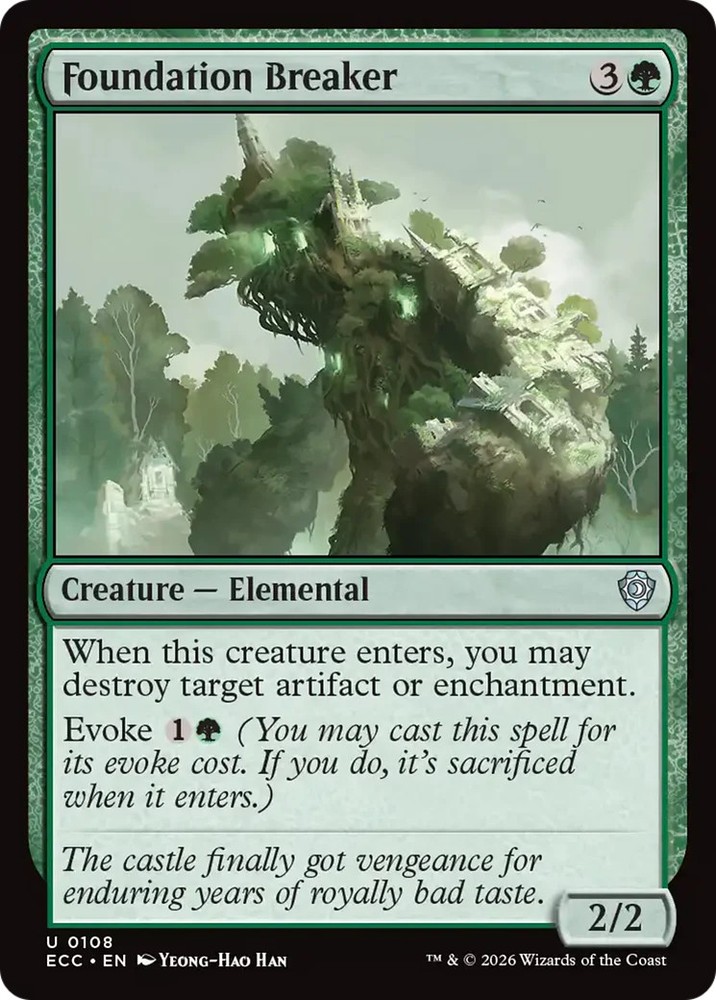 Foundation Breaker [Lorwyn Eclipsed Commander]