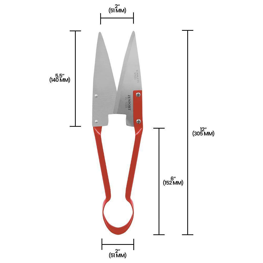 Onion Shears in Red