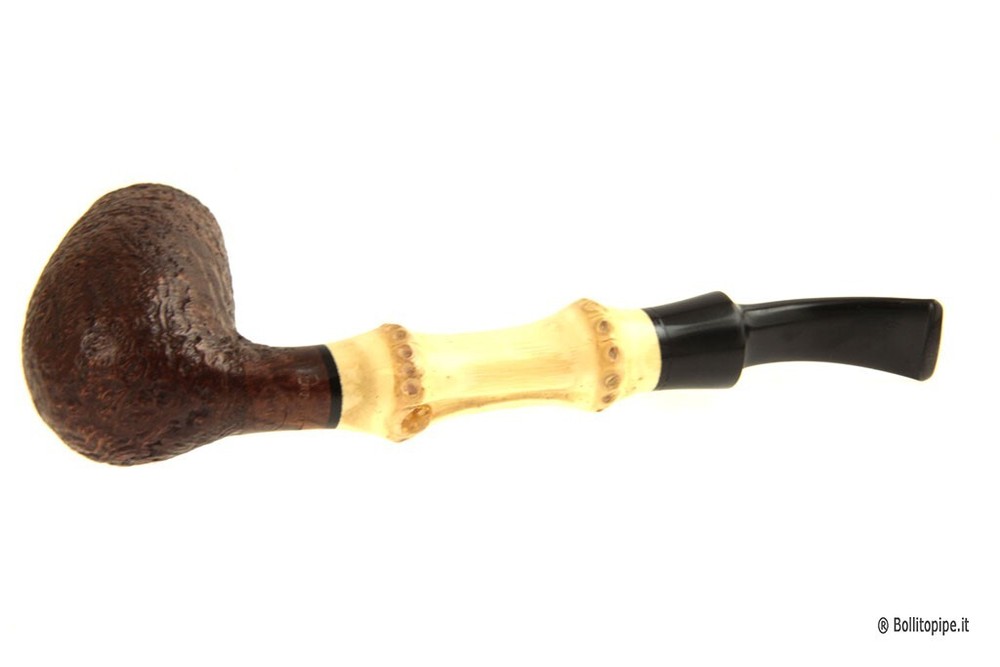 C-Pipe Sandblast - Bent Billiard Bamboo