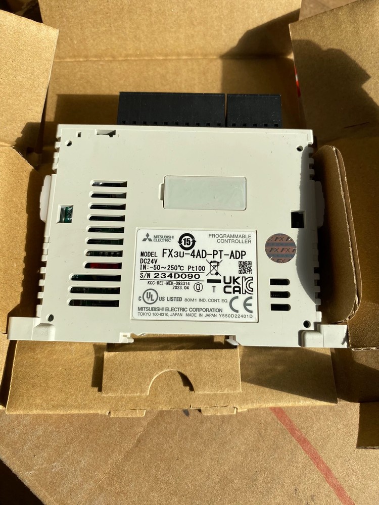 1pcs Mitsubishi FX3U-4AD-PT-ADP PLC Module