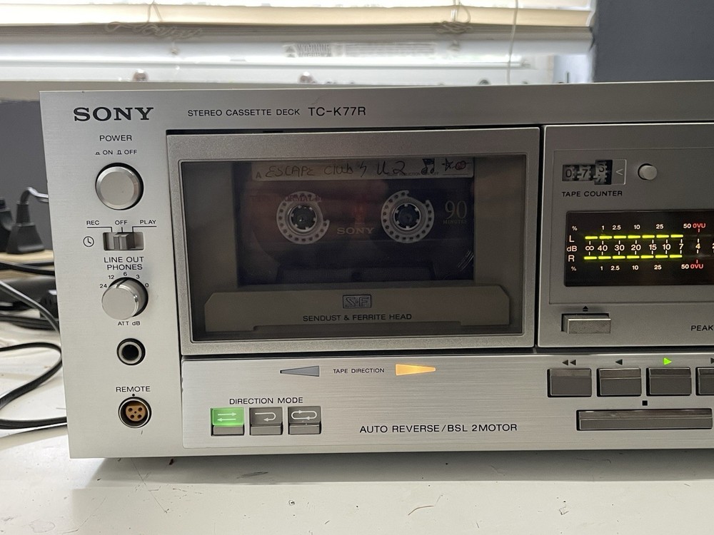 Sony TC-K77R Cassette Deck (Mint Condition Serviced)