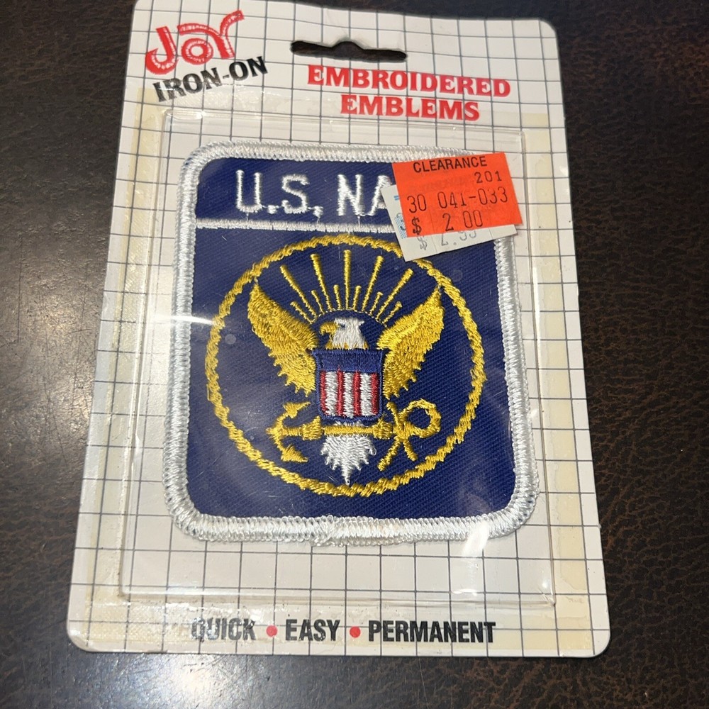 Vintage Early Patch Desert Storm Era US Navy