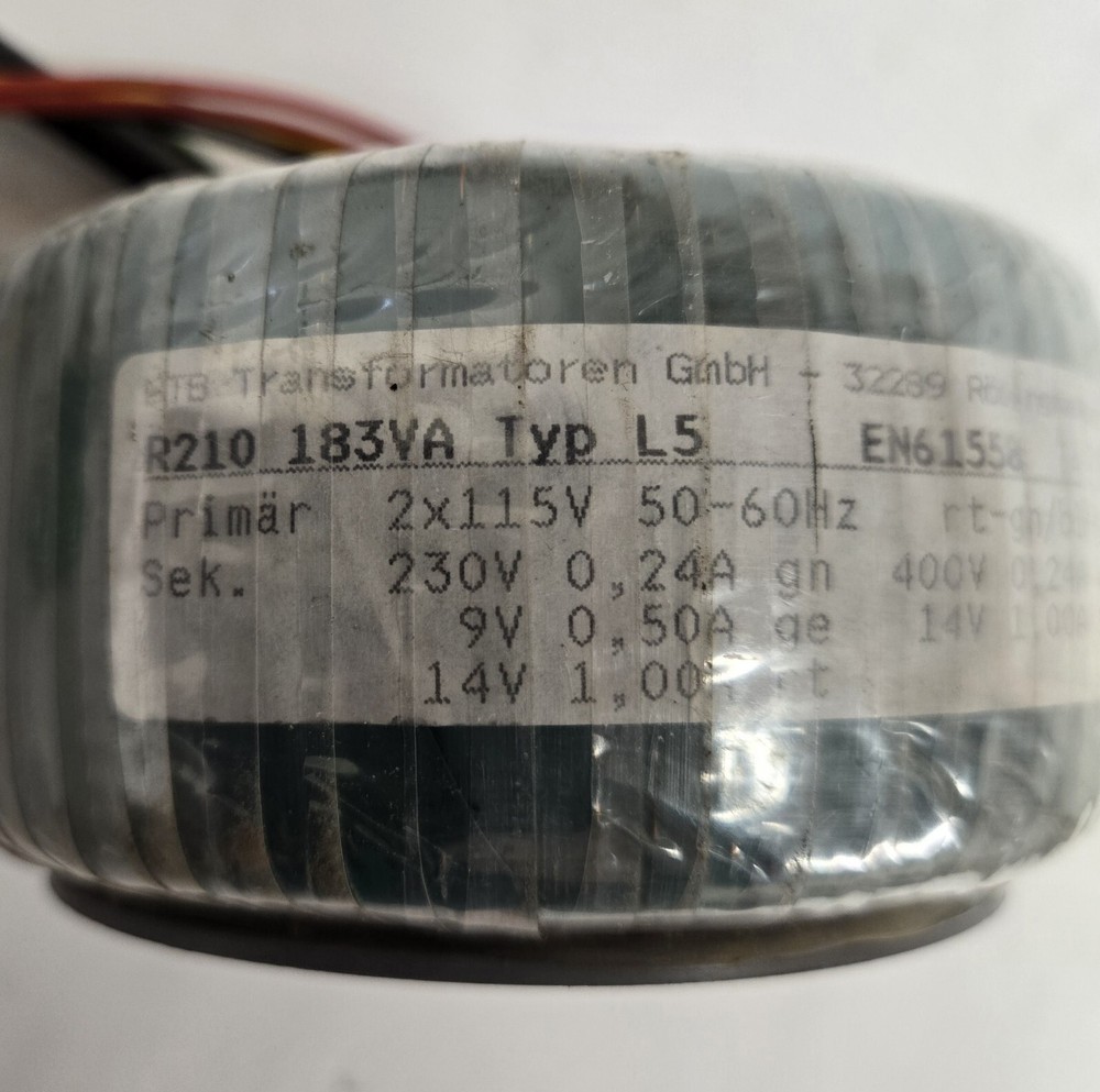 BTB TRANSFORMER GMBH R210 183VA