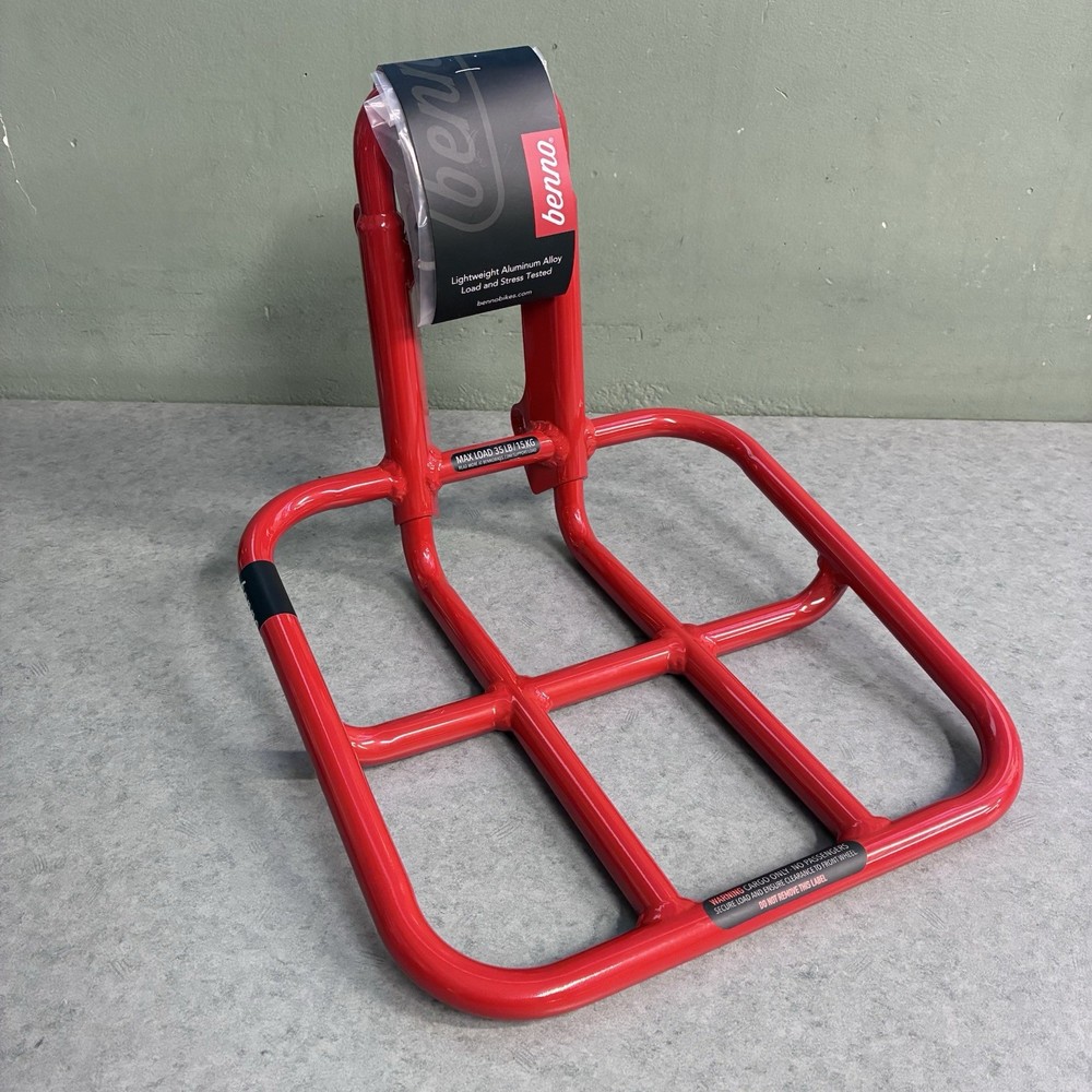 NOS Benno Mini Front Tray Rack - Red
