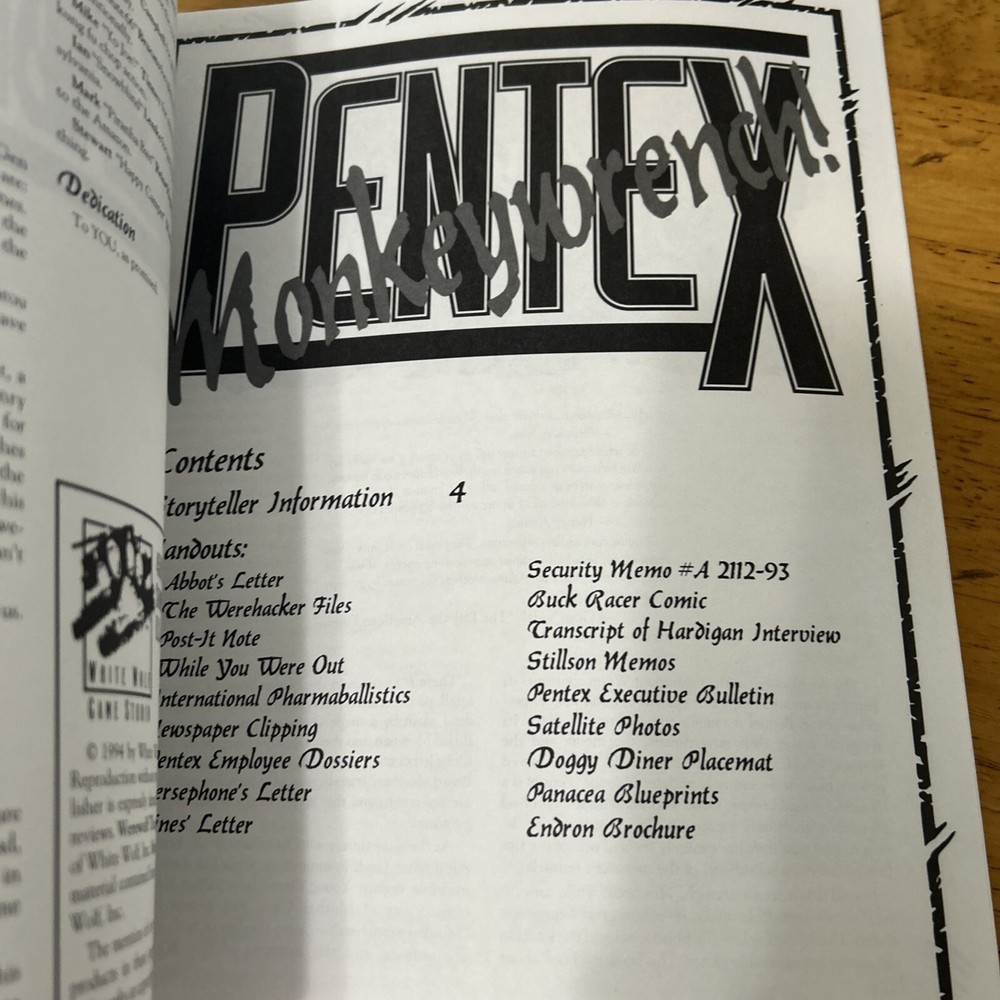 Monkeywrench - Pentex EX