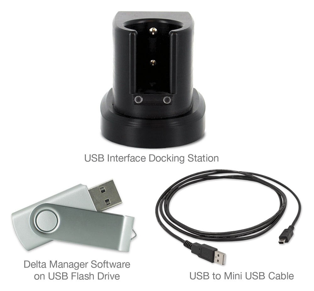 DeltaTrak-Data management software + USB data reader-Ancillary products-20631