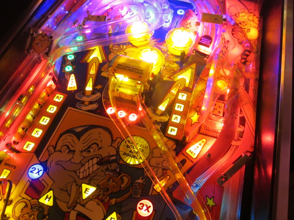 MOUSIN' AROUND Pinball - NON GHOSTING Lighting Kit custom SUPER BRIGHT KIT