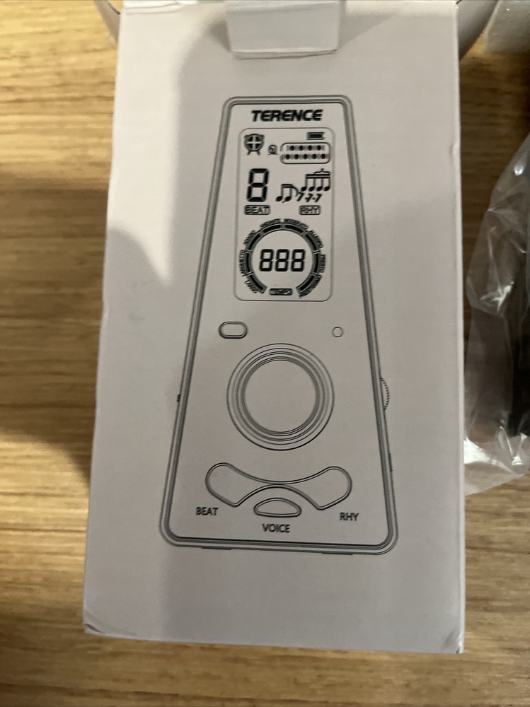 Digital Metronome w Timer Electronic Vocal Metronome Adjustable & Timed NEW