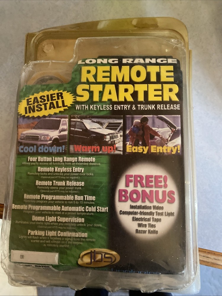 Bulldog Security Long Range "Remote Starter" RS114